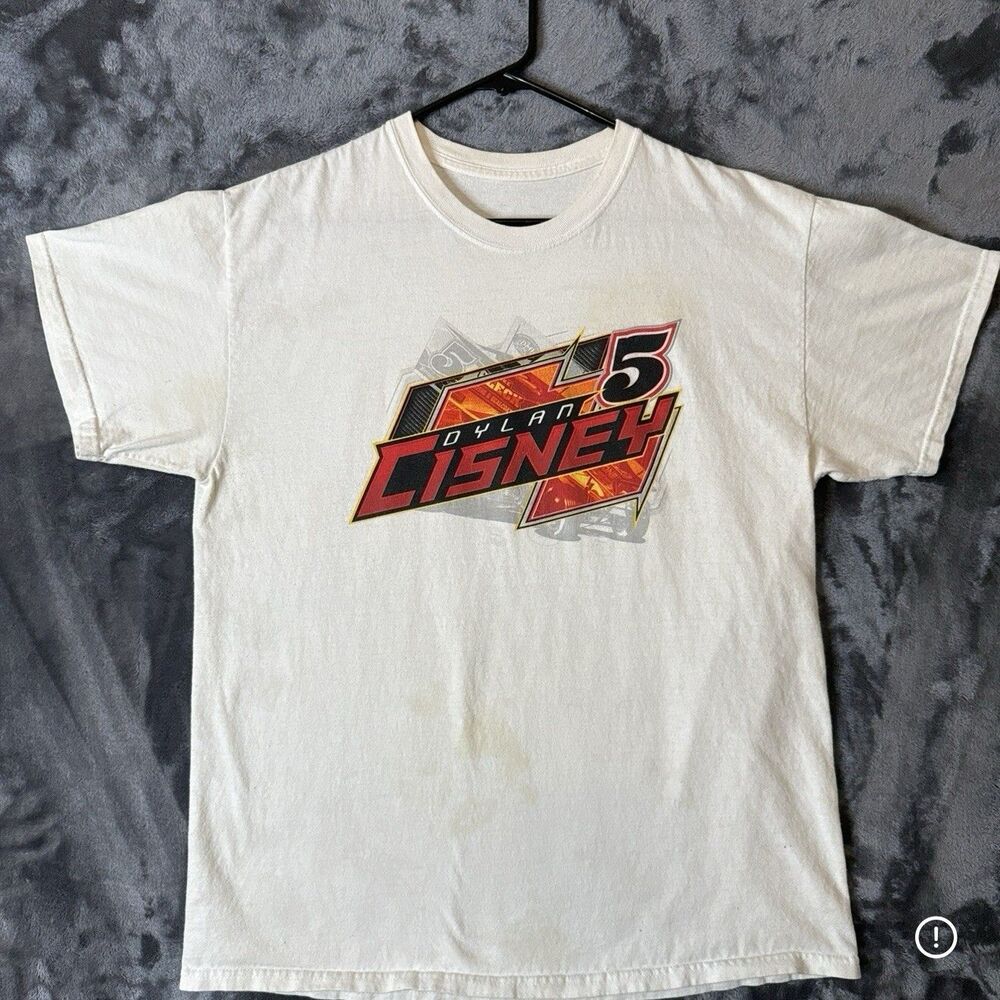 Dylan Cisney Port Royal Motorsports Promo T Shirt Short Sleeve Size Large
